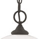 Tahoe 1 Light 12 inch Painted Bronze Mini Pendant Ceiling Light
