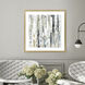 Visionaire Multi and Turquoise and Yellow and White Framed Art