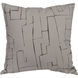 Sarno 20 inch Beige / Black and Ivory Pillow