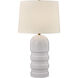 Wehunt 32 inch 100.00 watt White Table Lamp Portable Light, Coco & Dash