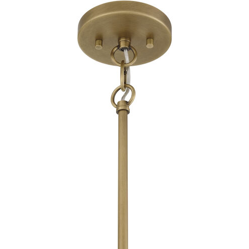 Elora 6 Light 24 inch Legacy Brass Pendant Ceiling Light