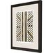 Abstract Collection Brown Framed Art