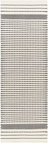Osasuna 96 X 30 inch Light Grey Rug in 2.5 x 8, Runner