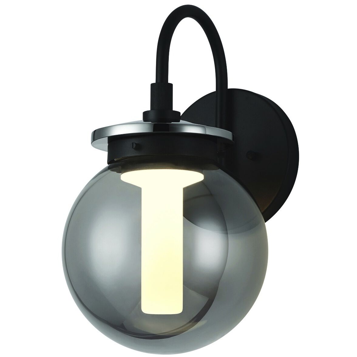 Caswell 1 Light 14 inch Black Outdoor Wall Lantern