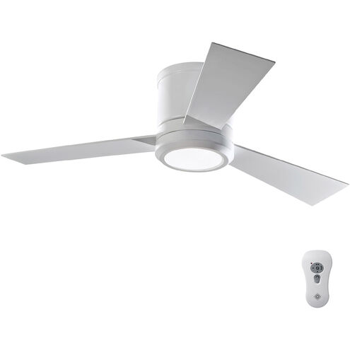 Clarity II 42 inch Matte White with Matte White/Matte White Blades Indoor Ceiling Fan