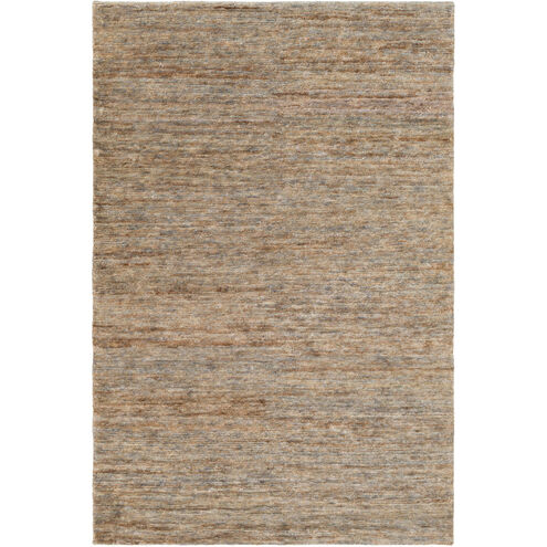 Crusoe 90 X 60 inch Medium Gray Rug