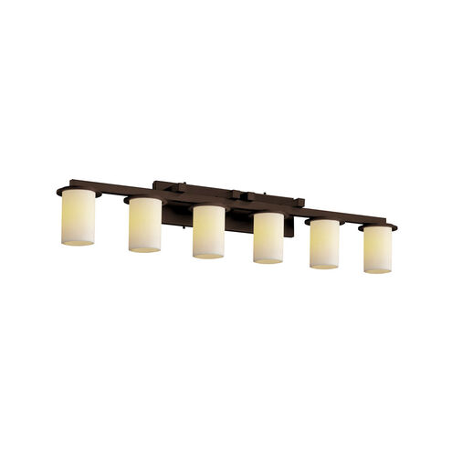 CandleAria 45 inch Dark Bronze Bath Bar Wall Light