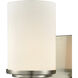 Belmar 1 Light 6 inch Brushed Nickel Vanity Light Wall Light