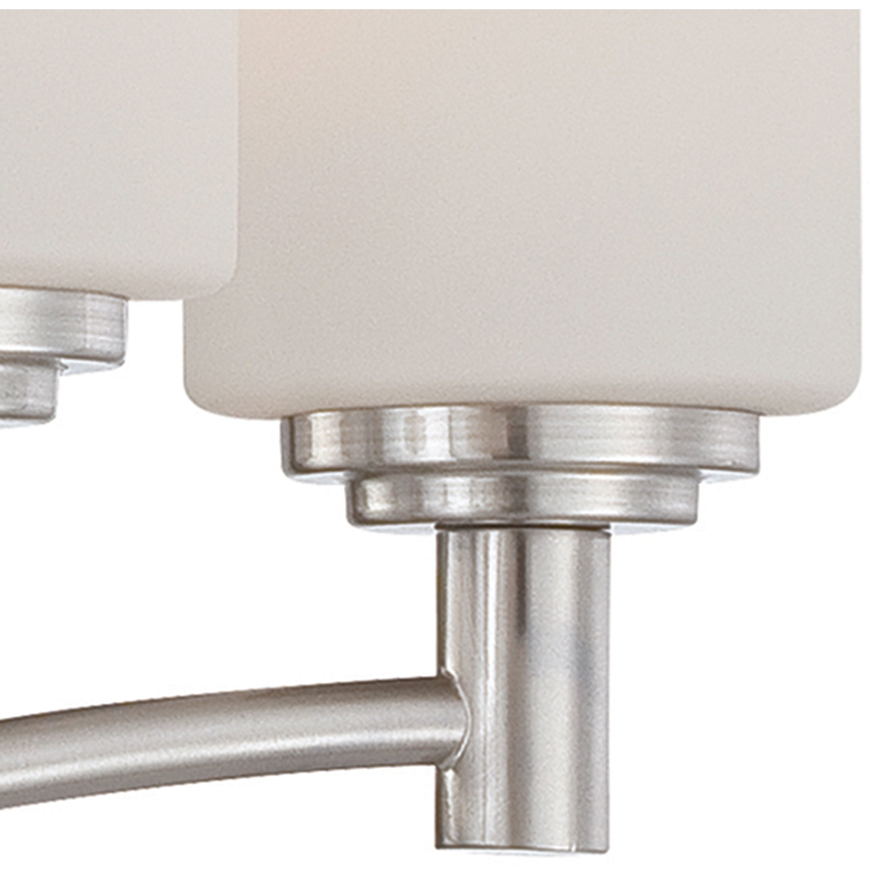 Pittman 5 Light 24 inch Brushed Nickel Chandelier Ceiling Light