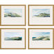 Abstract Collection Green Framed Art
