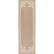 Alameda 96 X 30 inch Khaki, Light Gray, Camel Rug