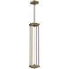 Athena LED 7.3 inch Soft Gold Pendant Lantern Ceiling Light, Large