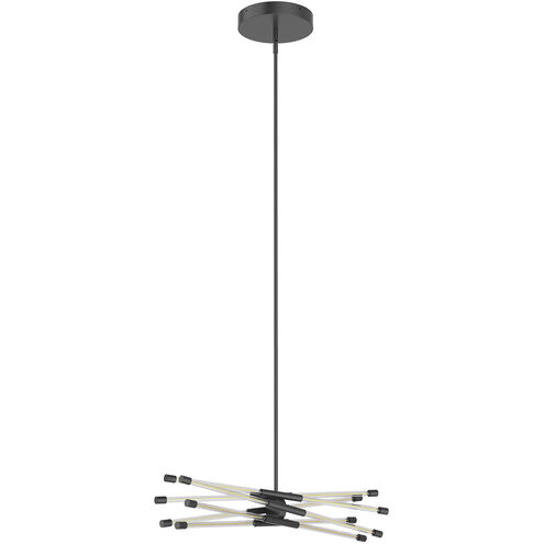 Motif LED 5.63 inch Black Linear Pendant Ceiling Light