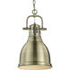 Yep Duncan Pendant Ceiling Light in Chrome, White, Small