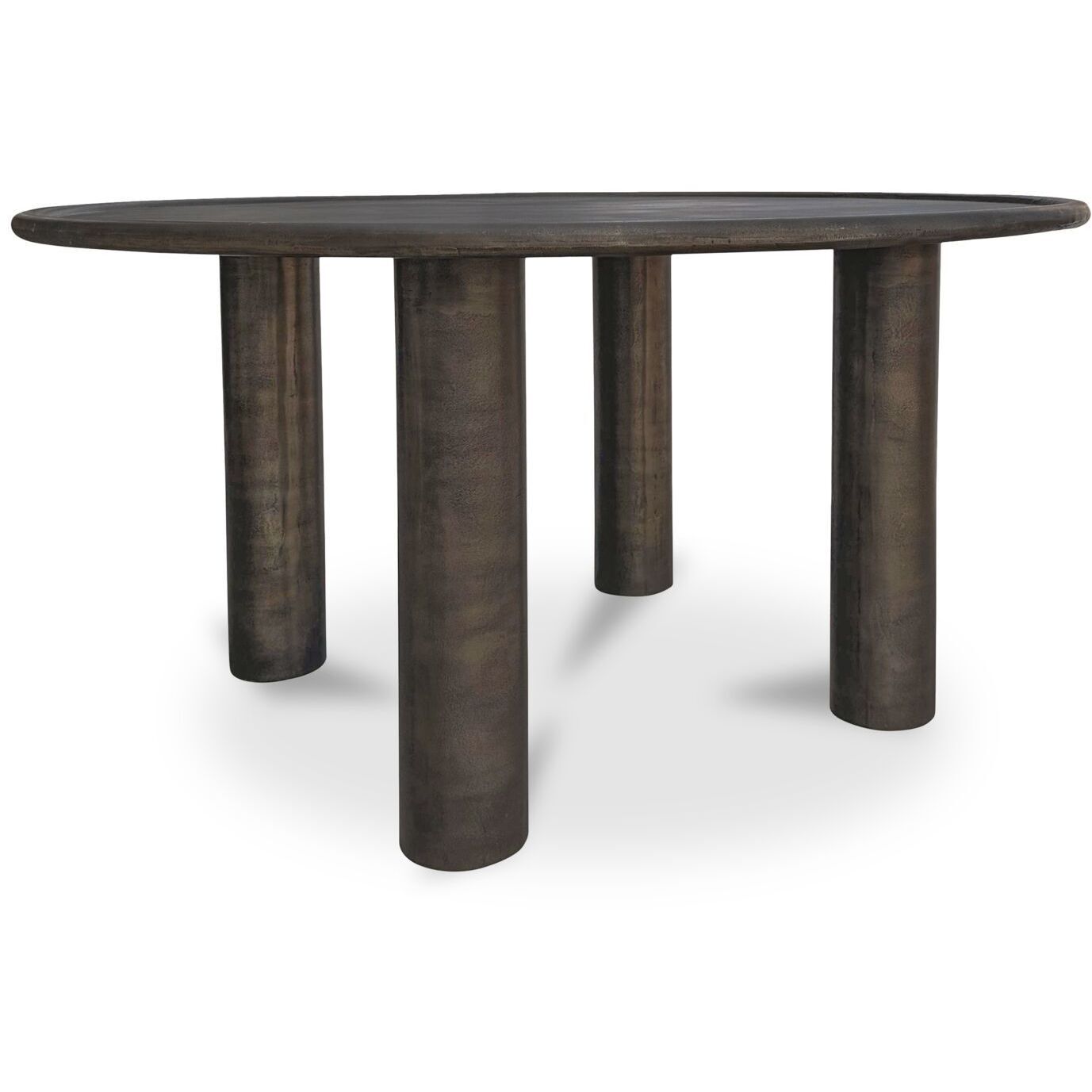 Deacon 60 X 60 inch Brown Outdoor Dining Table
