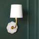 Camilla 1 Light 6 inch Natural Stone Wall Sconce Wall Light, Bent Arm