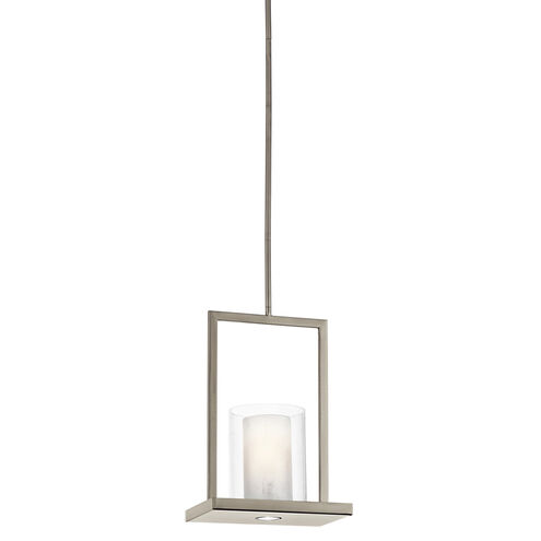 Triad 2 Light 8 inch Classic Pewter Pendant Ceiling Light