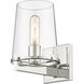 Callista 1 Light 6.5 inch Polished Nickel Wall Sconce Wall Light