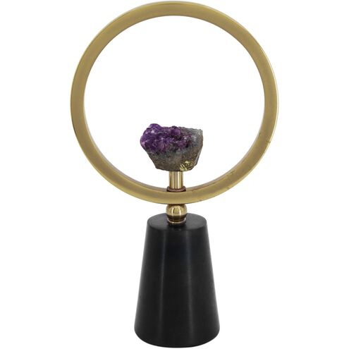 Anita Black/Gold/Purple Object
