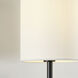 Barbara Barry Key 2 Light 16 inch Midnight Black Sconce Wall Light