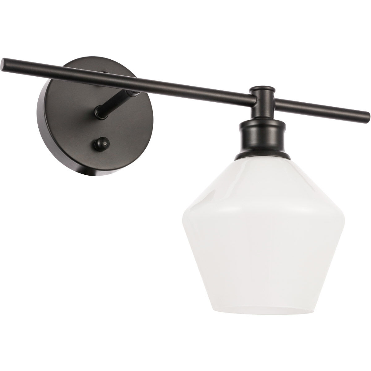Gene 1 Light 14.7 inch Black Wall sconce Wall Light, Right