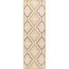 Modern Classics 96 X 30 inch Khaki, Dark Brown, Olive Rug