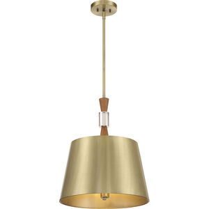 Baratti 3 Light 18.13 inch Soft Brass Pendant Ceiling Light