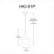 Helsinki LED 9 inch White Pendant Ceiling Light