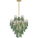 Verla Crest 13 Light 22.5 inch Legacy Brass Pendant Ceiling Light