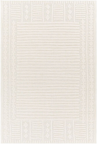 Greenwich 87 X 63 inch Light Grey Outdoor Rug, Rectangle