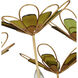 Midsummer 9 Light 39 inch Contemporary Gold Leaf and Contemporary Gold Chandelier Ceiling Light