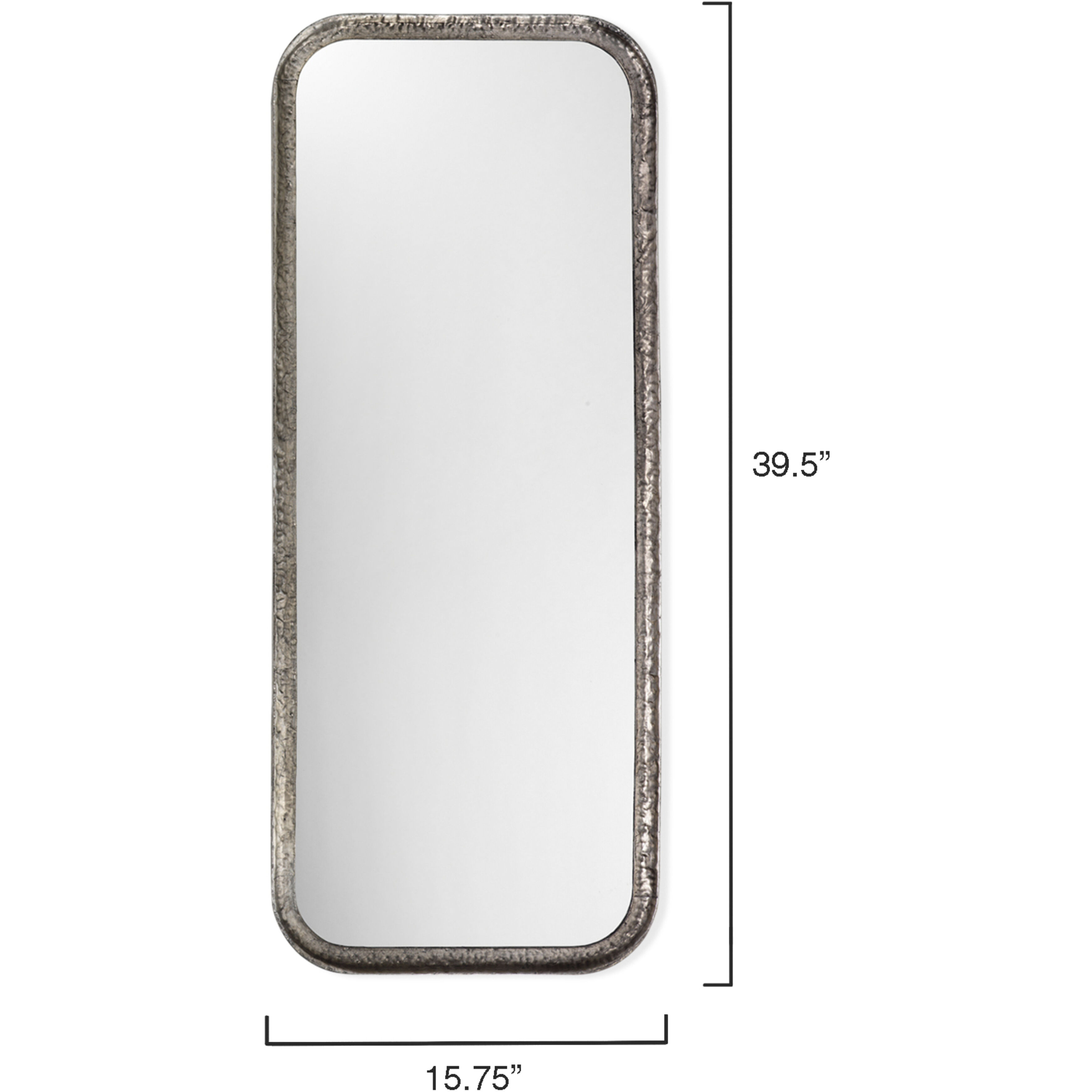 Capital 40 X 16 inch Silver Leaf Mirror