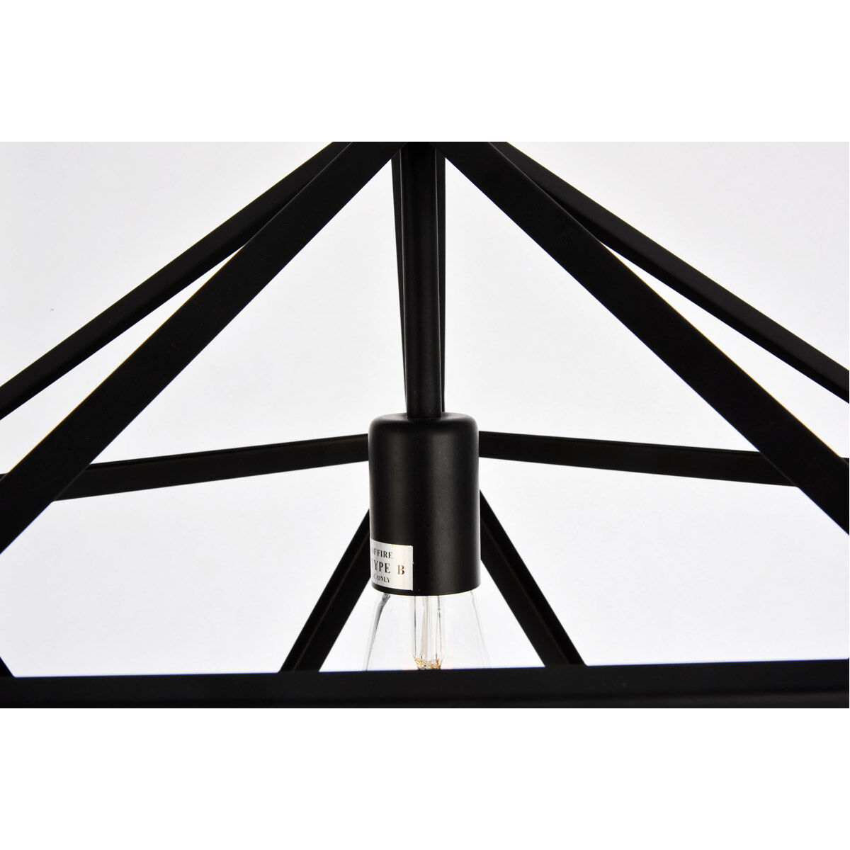Redmond 1 Light 20 inch Black Pendant Ceiling Light