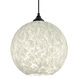 Coco 12 1 Light Black Outdoor Pendant