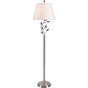 Ashlen 59 inch 150.00 watt Brushed Steel Floor Lamp Portable Light