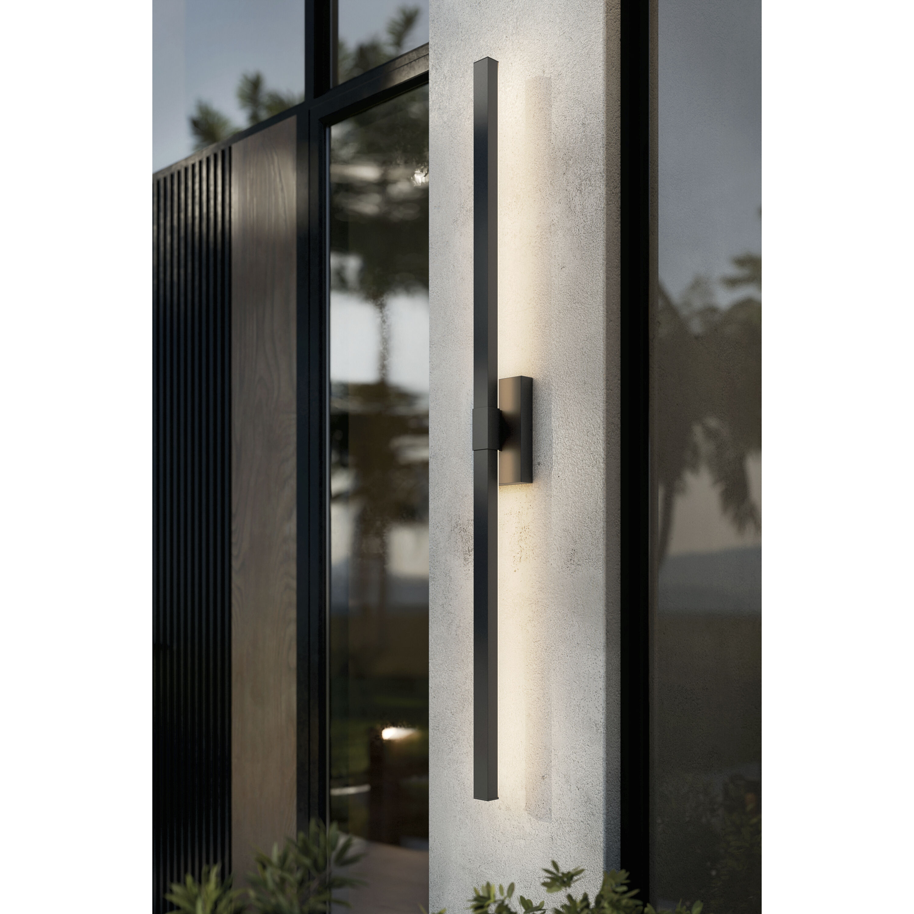 Nocar LED 60 inch Textured Black Outdoor Wall Light