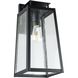 Salford 1 Light 17 inch Matte Black Exterior Wall Sconce