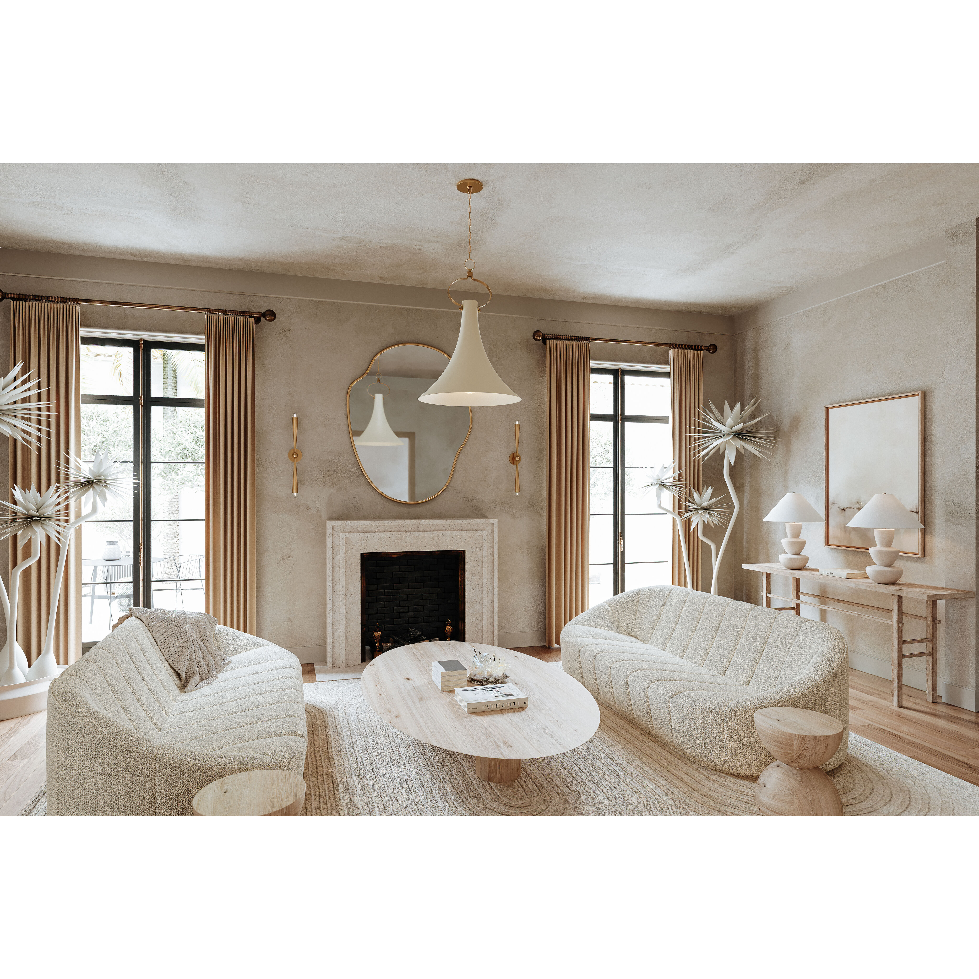 Kamas 27 inch 15.00 watt Patina Brass Table Lamp Portable Light