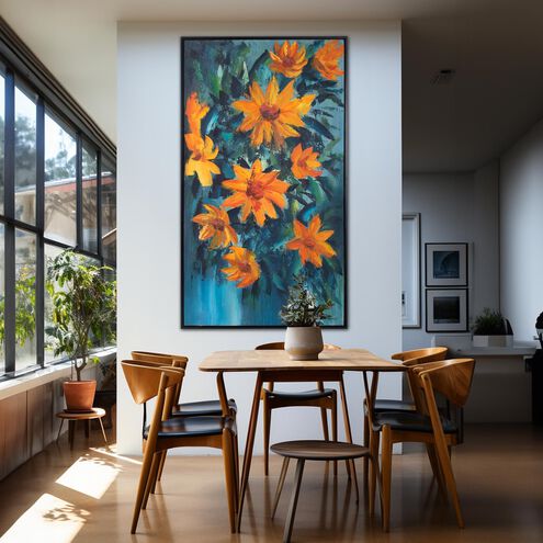 Summer in Provence 73.5 X 41.5 inch Hand Painted Canvas