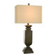 Dorthy 33.5 inch 100 watt Brown and Clear Table Lamp Portable Light