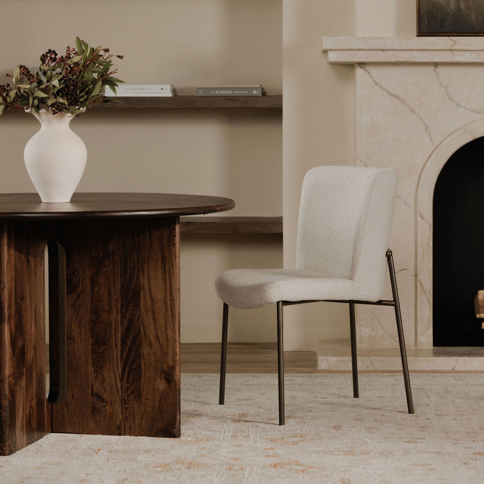 Stanley 48 X 48 inch Brown Dining Table