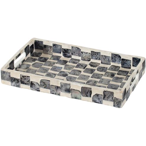 Checkered Black/White Tray