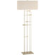 Cavaletti 65.2 inch 100 watt Soft Gold Floor Lamp Portable Light in Flax