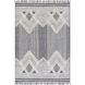 Cheyenne 36 X 24 inch Charcoal/Ivory/Medium Gray Rugs, Rectangle
