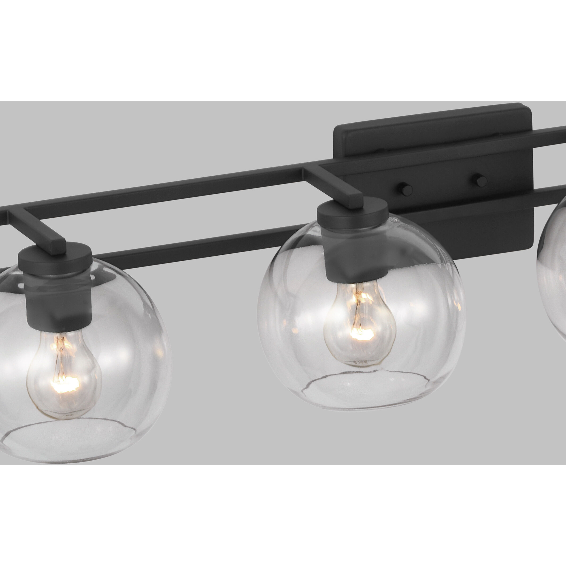 Codyn 4 Light 40 inch Midnight Black Bath Vanity Wall Light