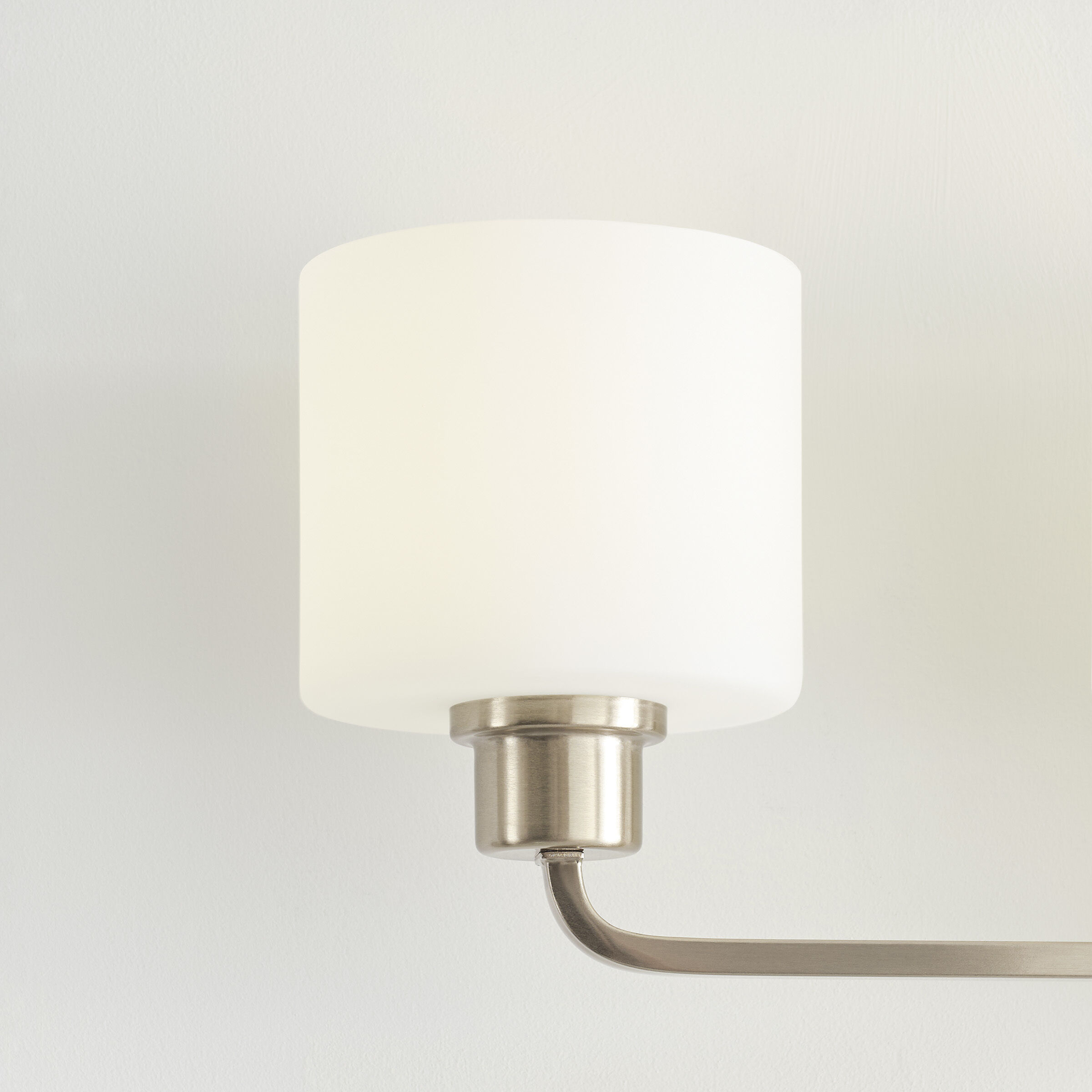 Canfield 4 Light 31.88 inch Brushed Nickel Wall Bath Fixture Wall Light