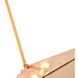 Canada 9 Light 15 inch Gold Chandelier Ceiling Light