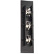 Strata LED 22 inch Black Outdoor Wall Light, Beyond