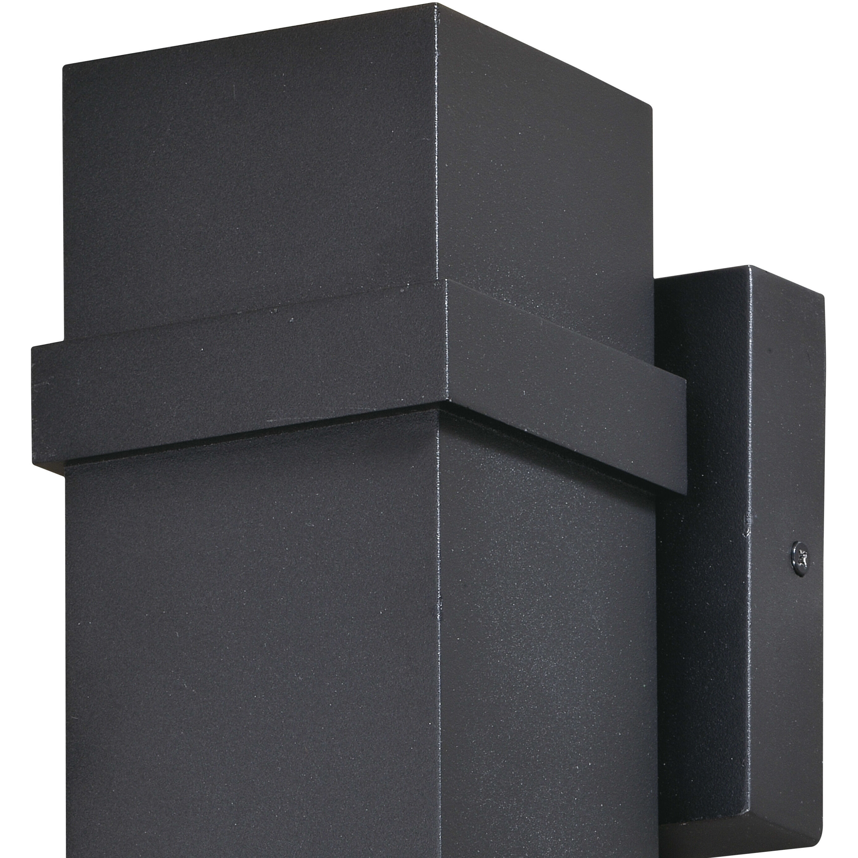 Lavage LED 14 inch Textured Black Outdoor Wall