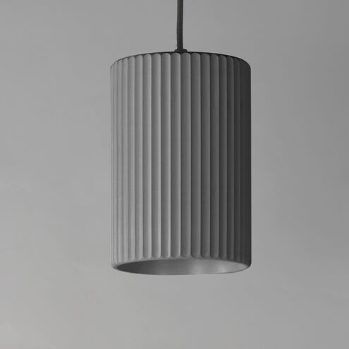 Souffle LED 5.75 inch Gray Single Pendant Ceiling Light